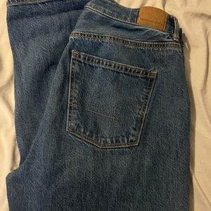 AE mom straight jeans